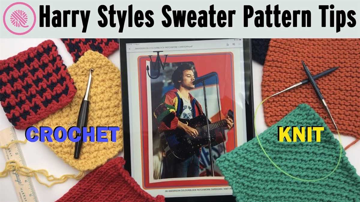 Knitting pattern for harry styles cardigan