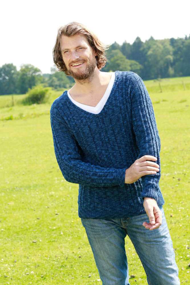 Knitting pattern for mens jumper