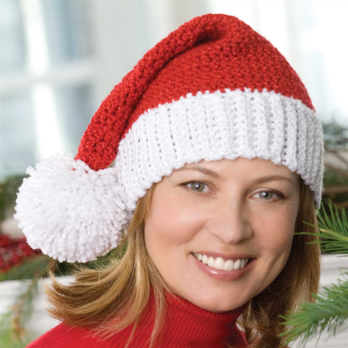 Knitting pattern for small santa hat