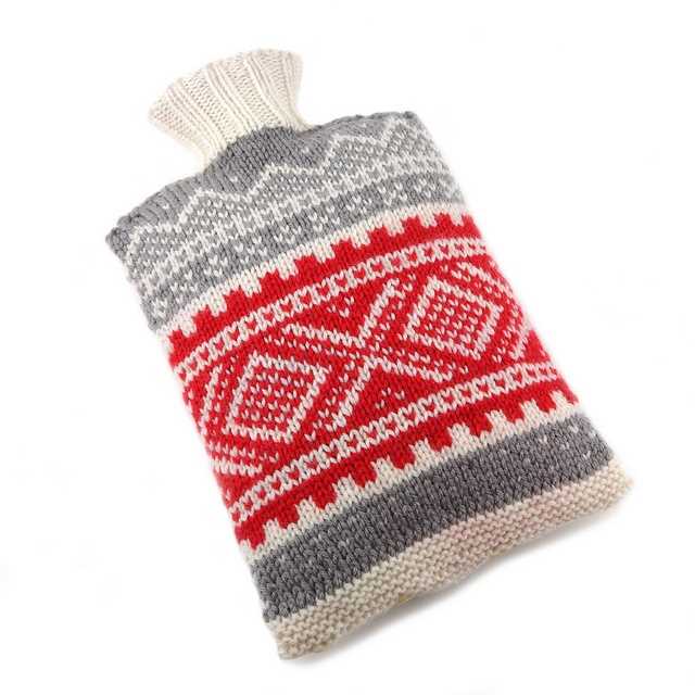 Knitting pattern hot water bottle