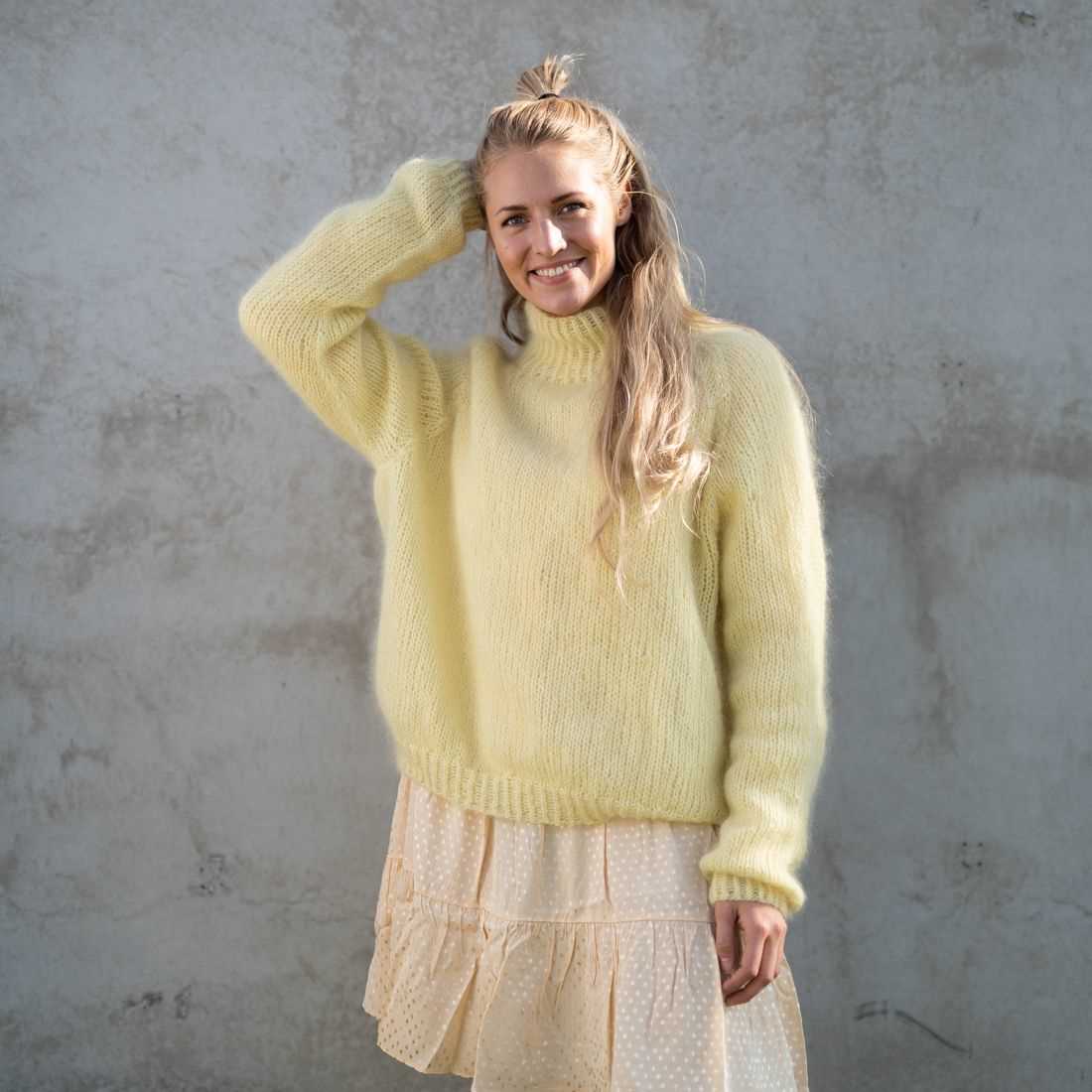 Knitting pattern mohair sweater