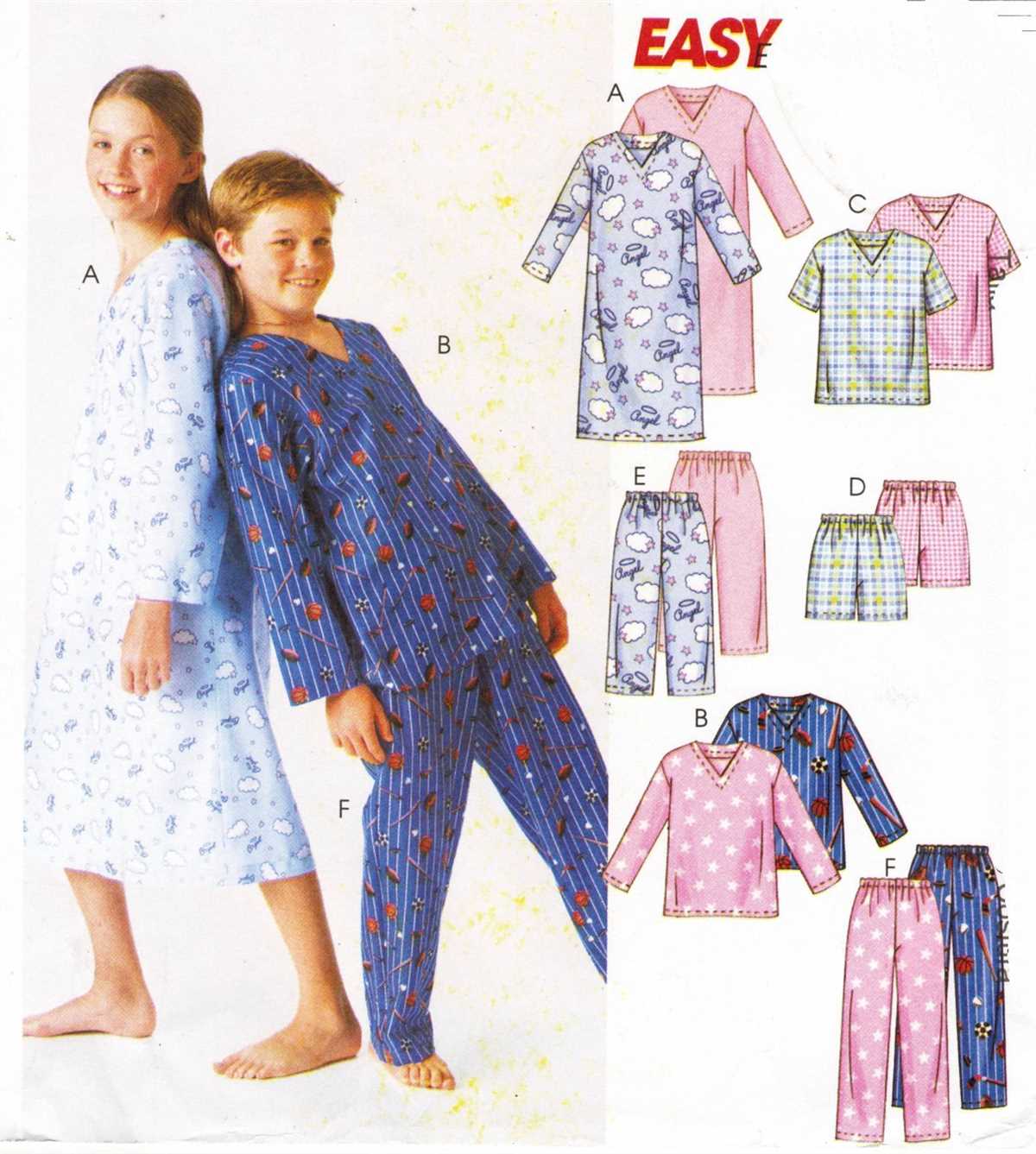 Knitting pattern pajamas