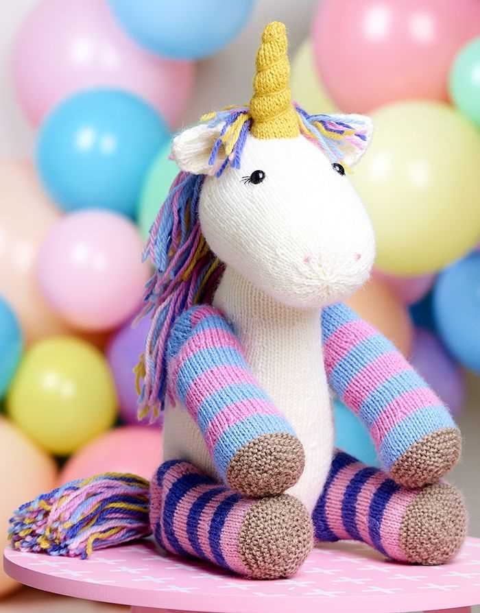 Knitting pattern unicorn