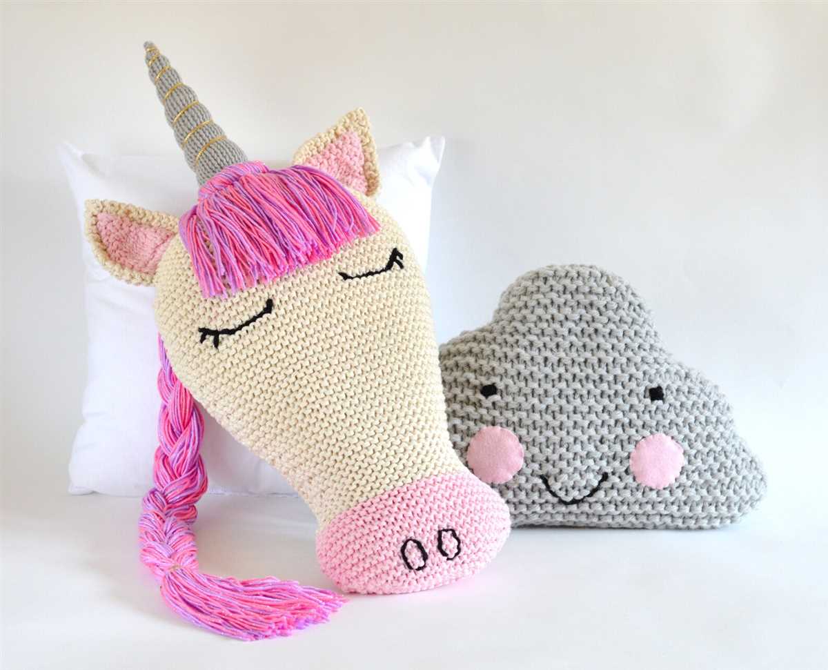 Knitting pattern unicorn