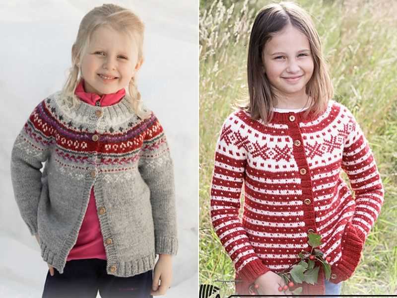 Knitting patterns childrens cardigans