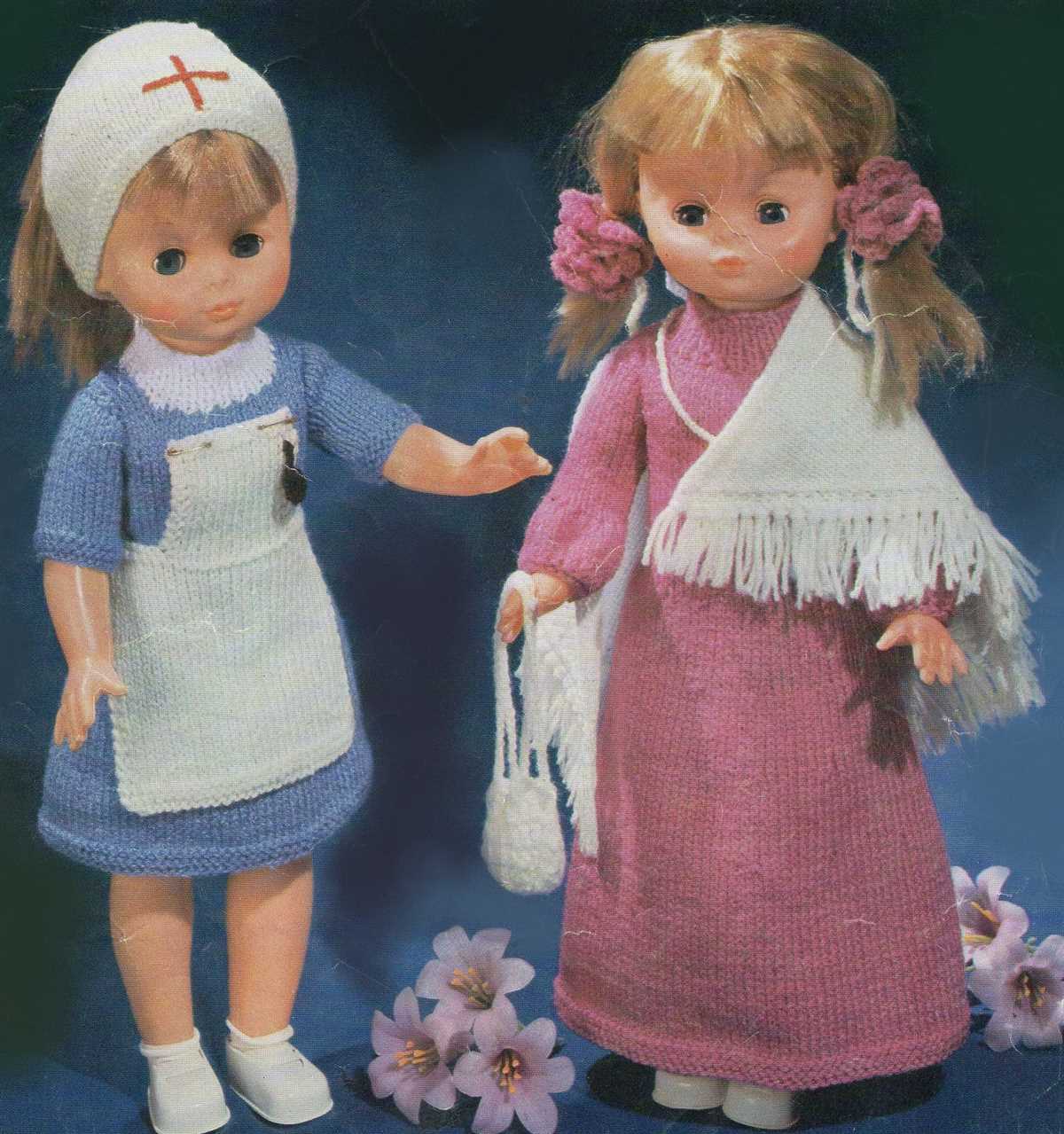 Knitting patterns for 18 inch dolls uk