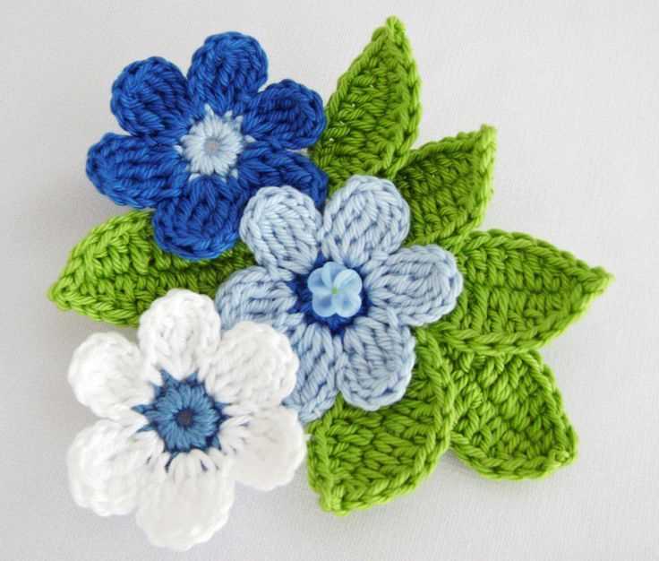 Knitting patterns for flowers