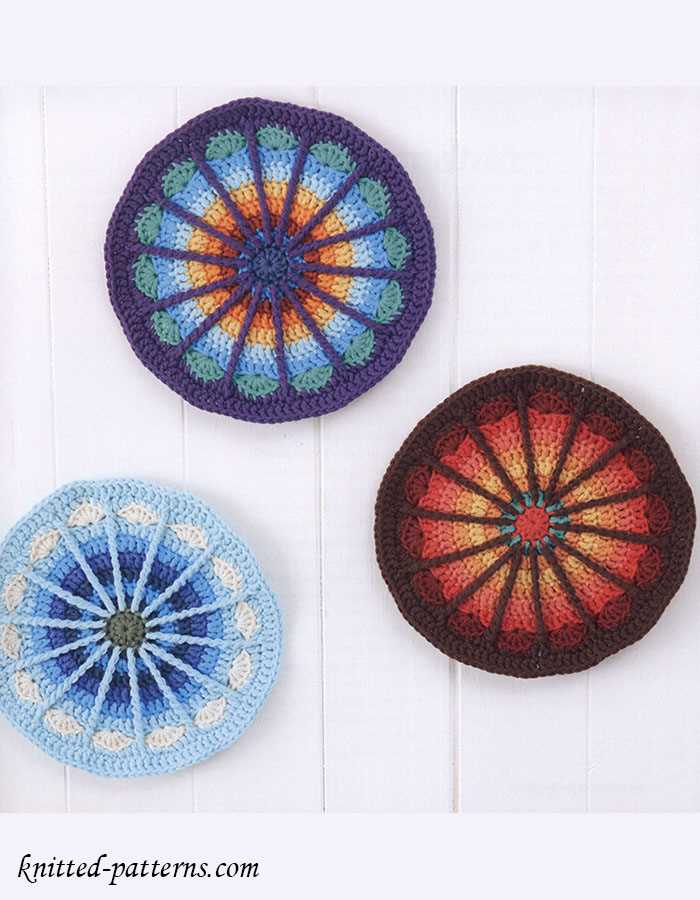 Knitting patterns for mandala yarn