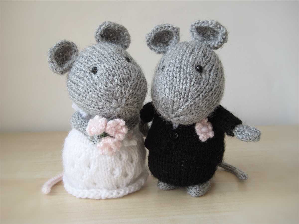 Knitting patterns for mice