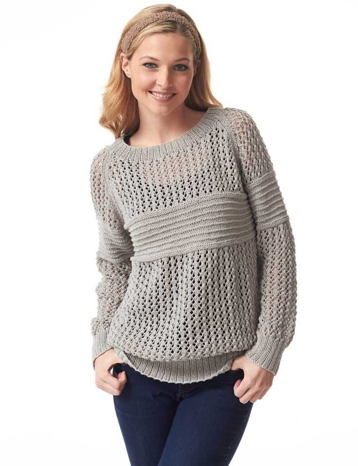 Knitting patterns for pullovers ladies
