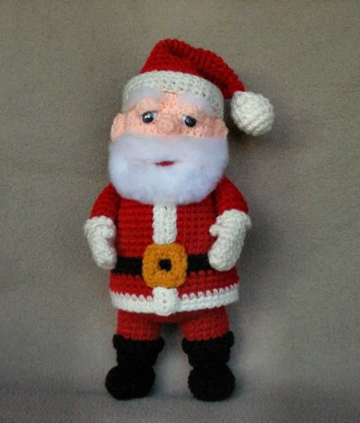 Knitting patterns for santa claus