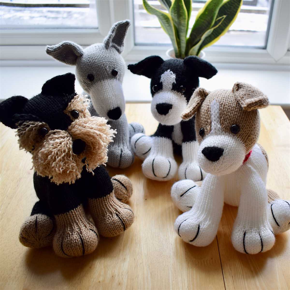 Knitting patterns for toy dogs free