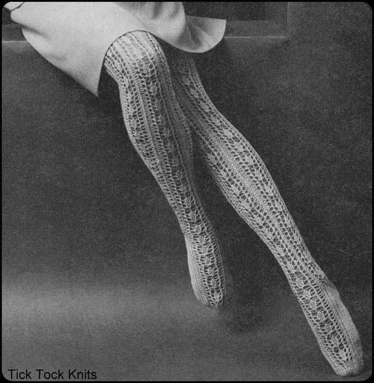 Knitting patterns for women's leggings