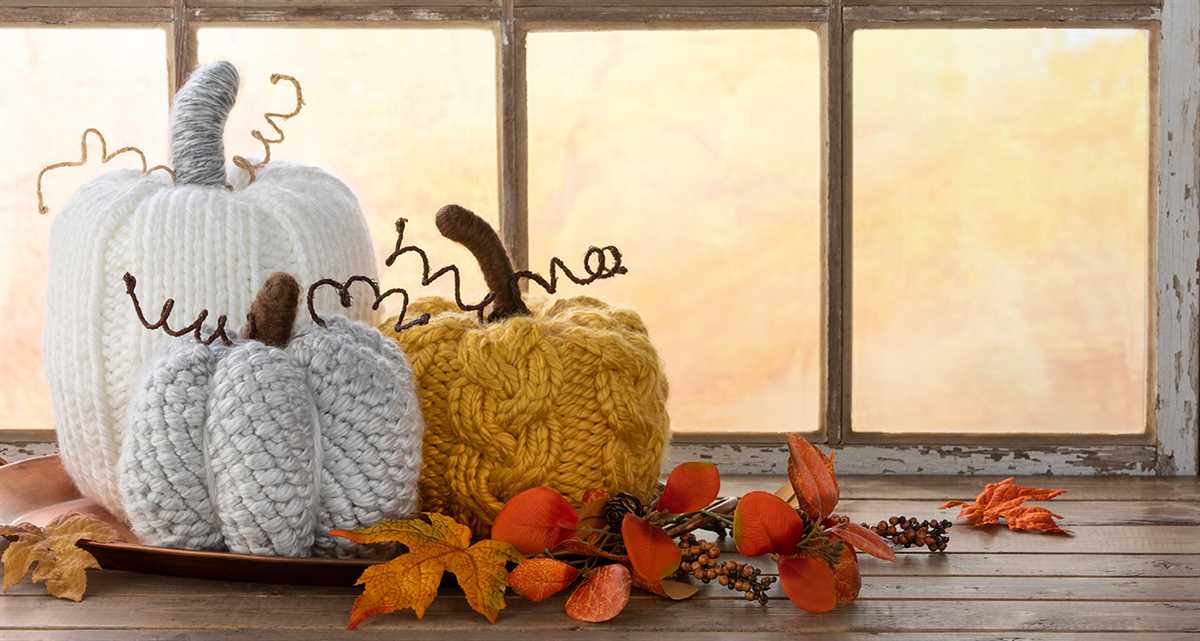 Knitting patterns pumpkins