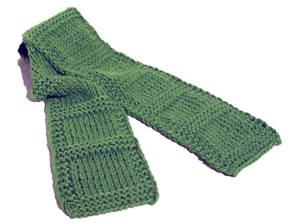 Knitting patterns scarves