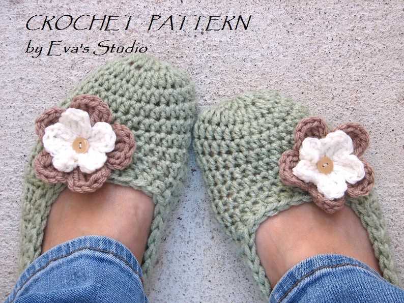 Knitting patterns slippers adults
