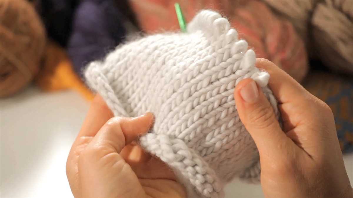 Knitting patterns with straight needles