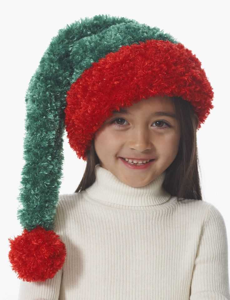 Knitting santa hat pattern