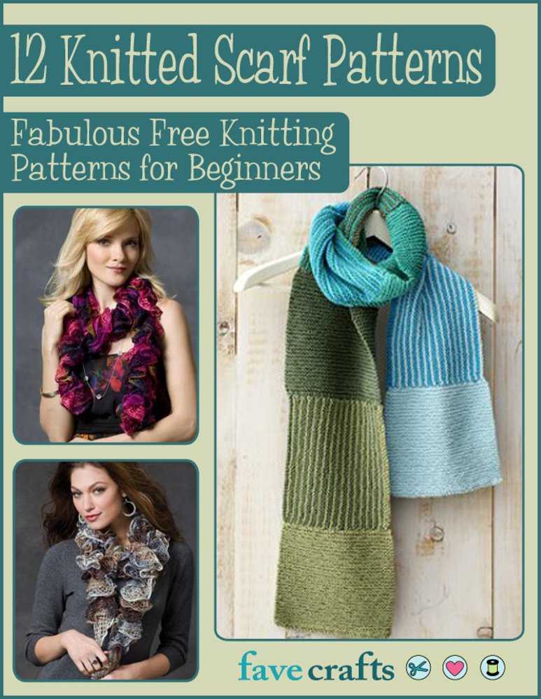 Knitting scarf patterns for beginners