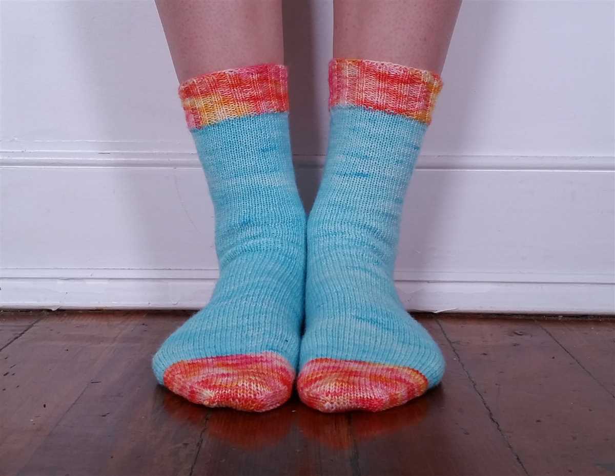 Knitting sock patterns free