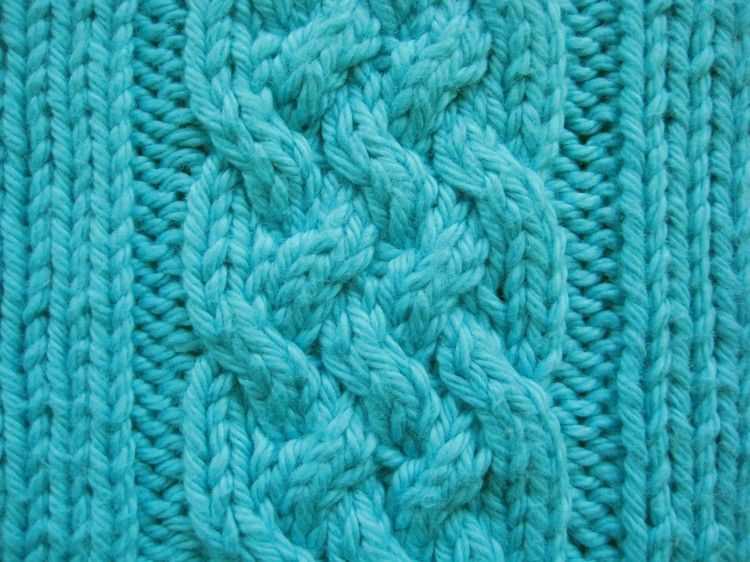 Knitting stitch patterns cable