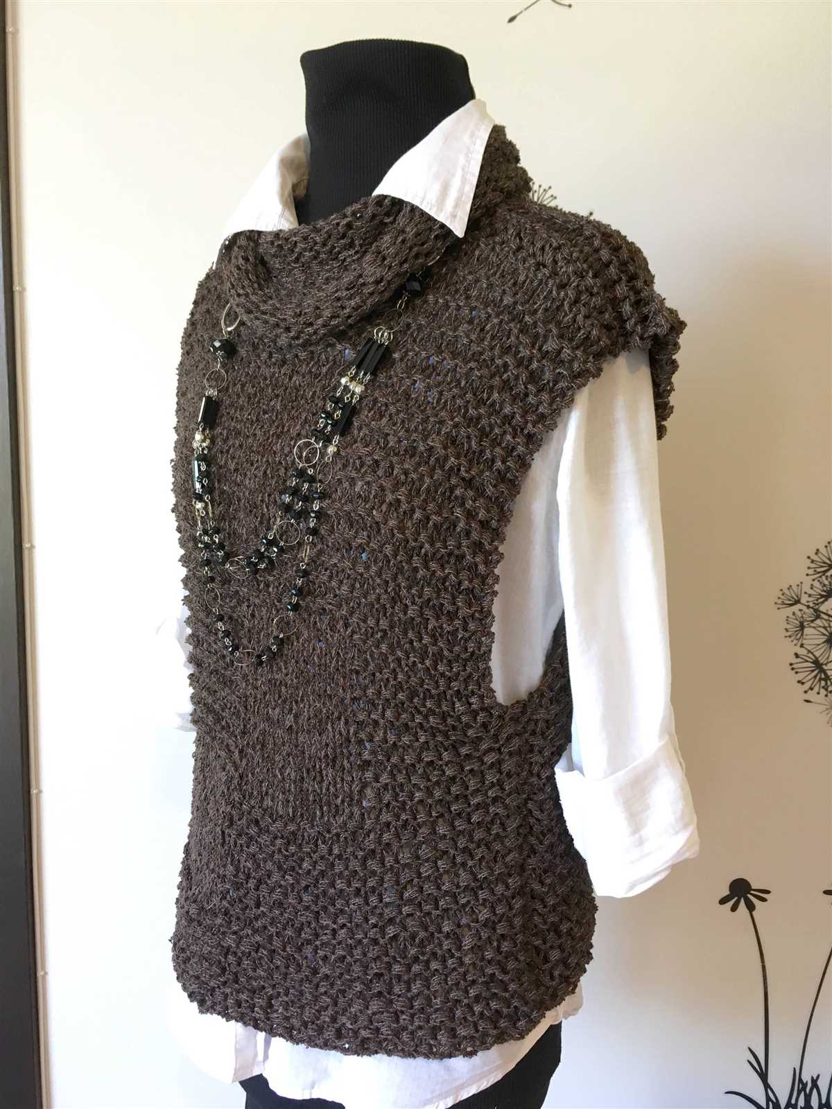 Knitting vest pattern