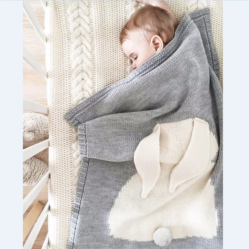 Stroller blanket knitting pattern