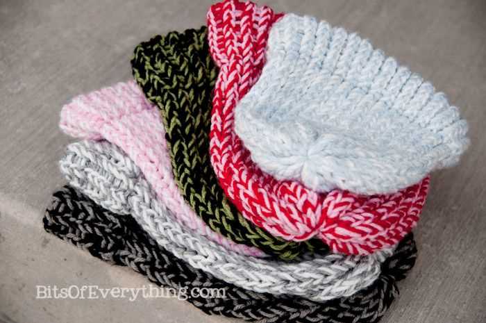 Knit hat patterns for beginners