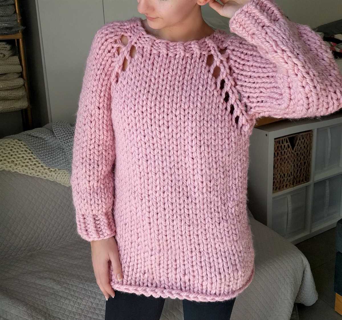 Bulky knit sweater patterns