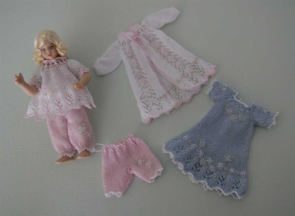 Dollhouse knitting patterns