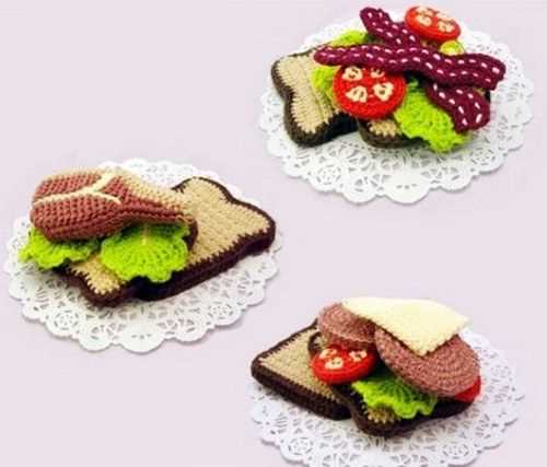 Knitted sandwiches patterns
