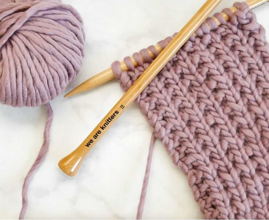 Easy knit purl stitch patterns