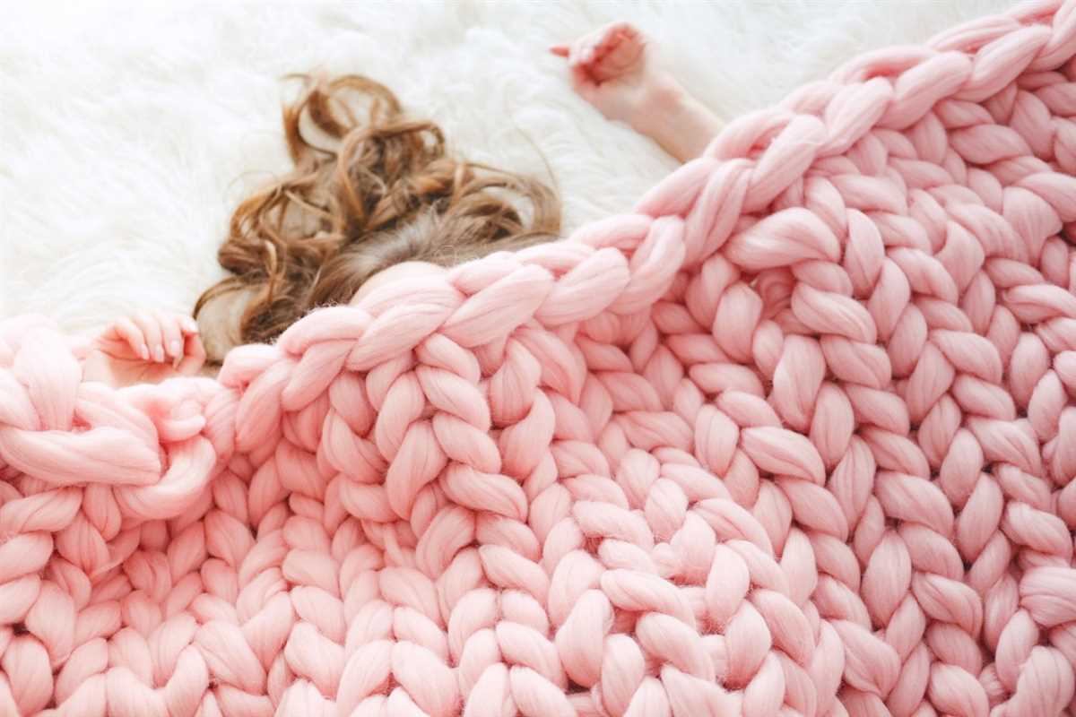 Chunky knit bed runner pattern