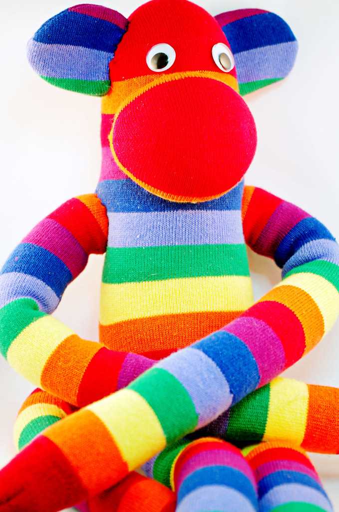 Sock monkey sweater knitting pattern