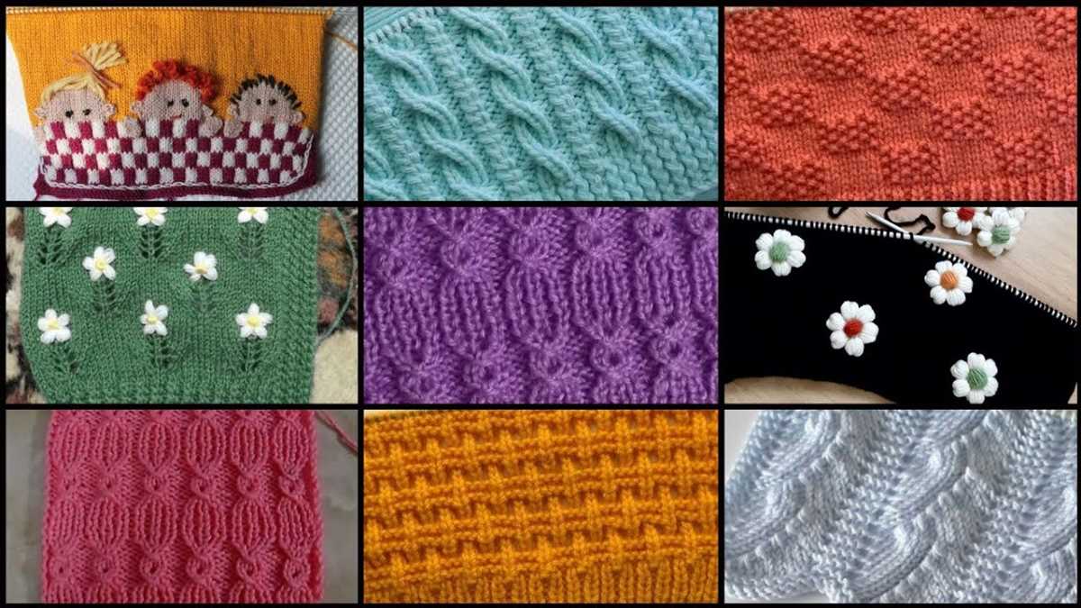 Crochet knit sweater pattern
