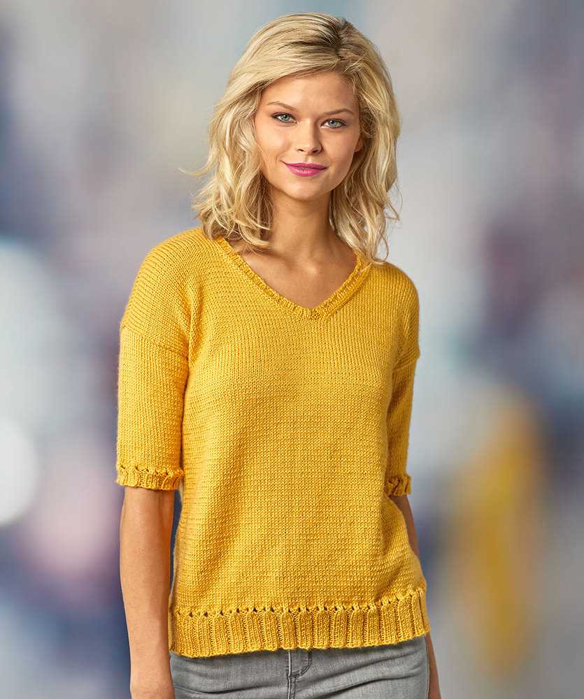 Free knitting patterns womens summer tops
