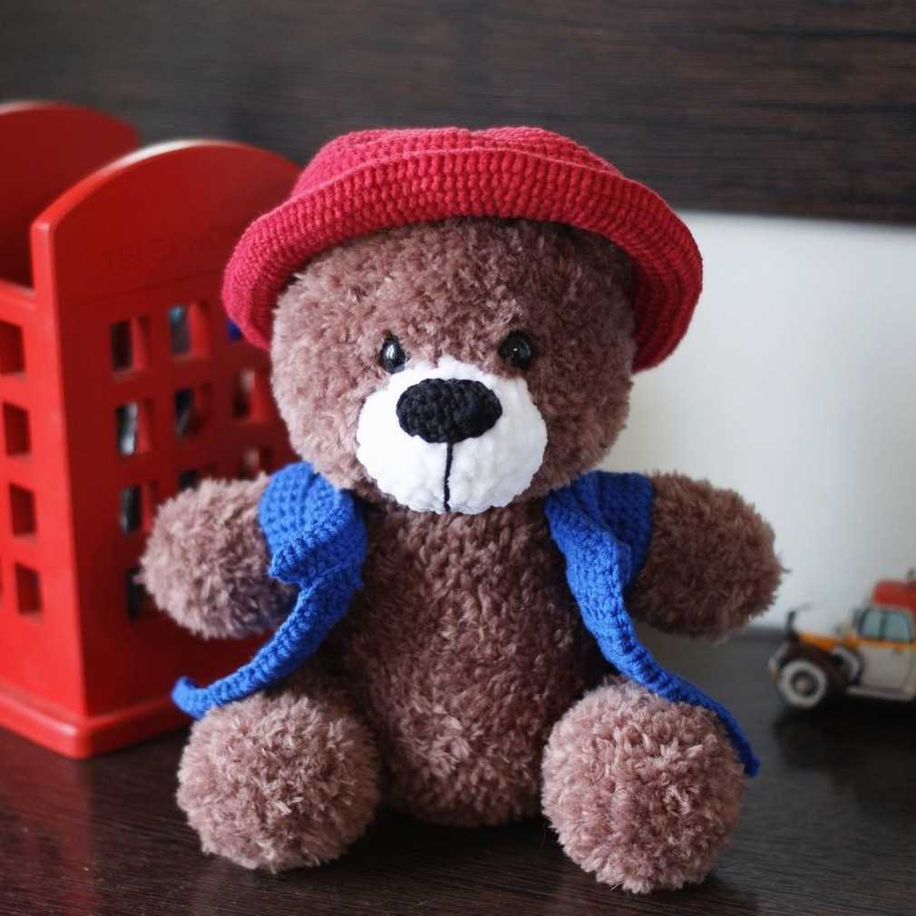 Free paddington bear toy knitting pattern