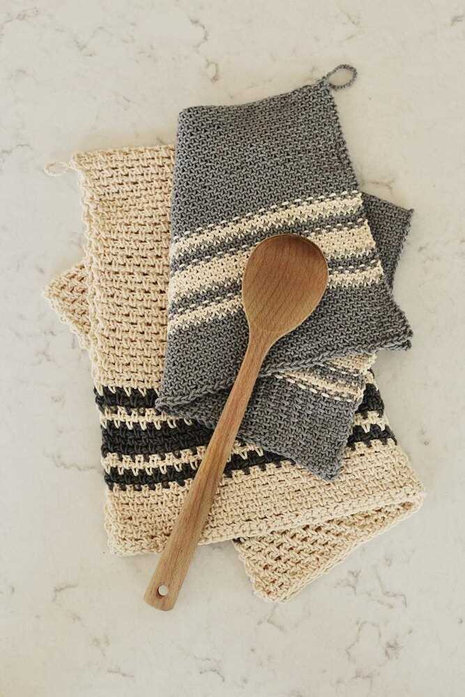 Towel knitting pattern