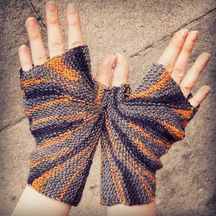 Flat knit scarf pattern