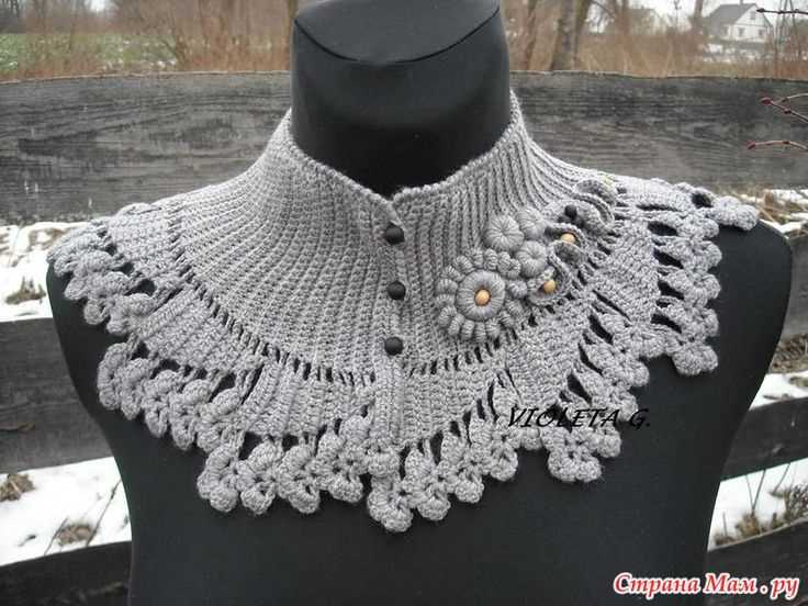 Lace capelet knitting pattern
