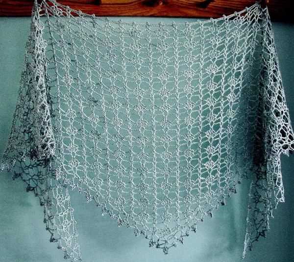 Lace capelet knitting pattern