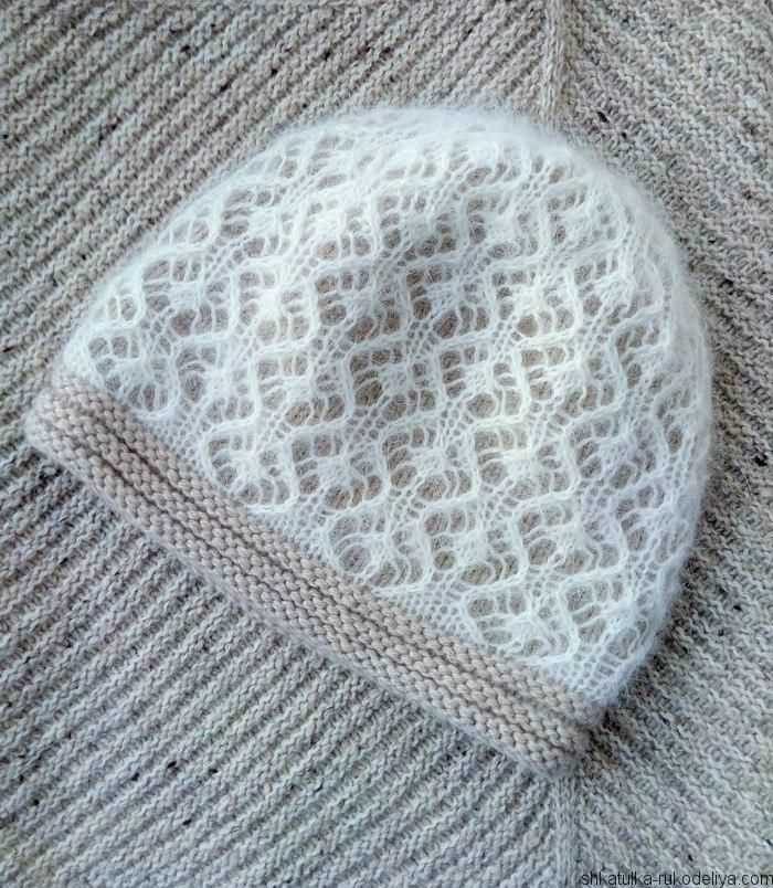Lace knit hat pattern free