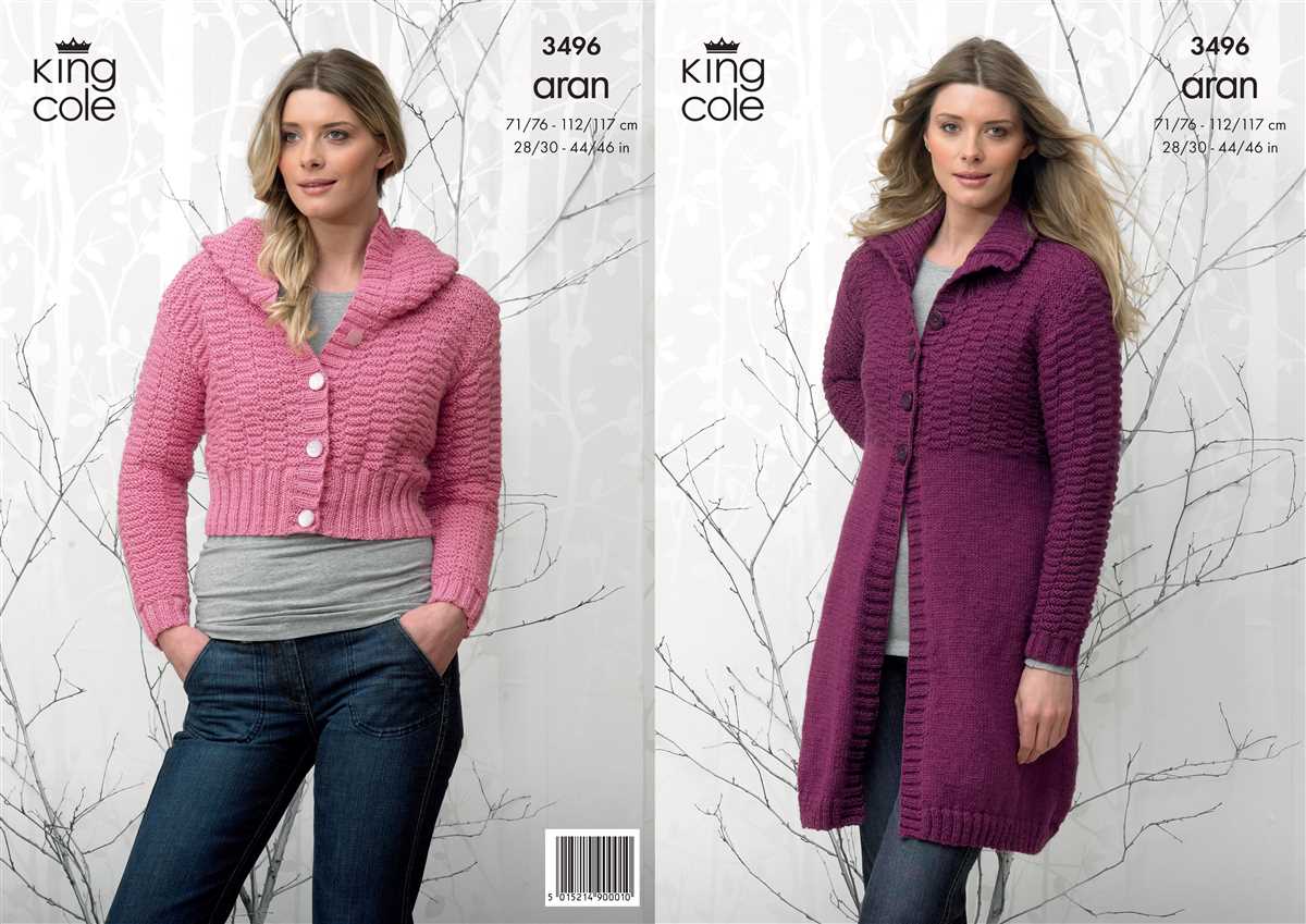 Ladies chunky knitting patterns
