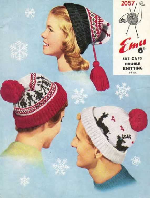Ladies knitted hat patterns