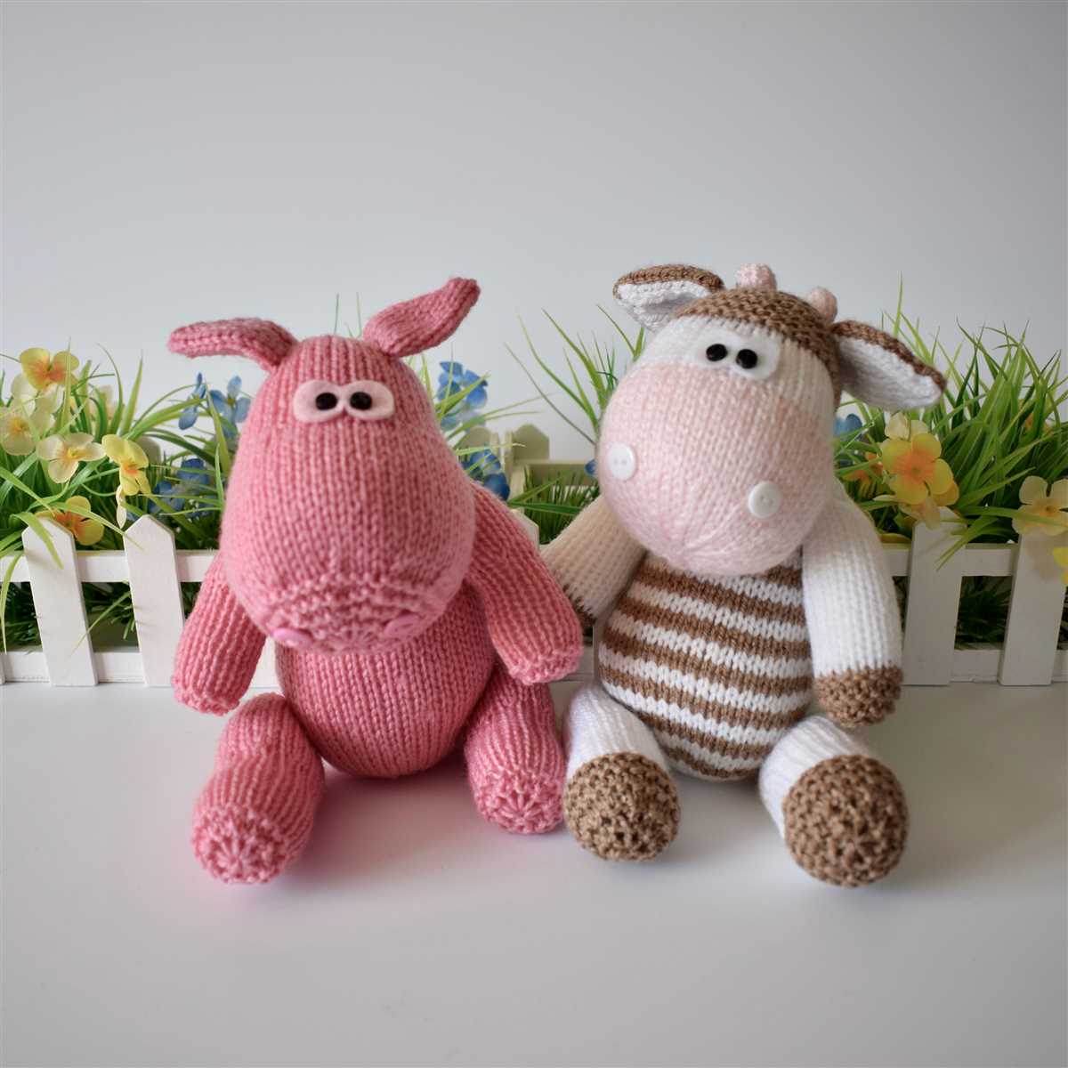 Cow knitting pattern