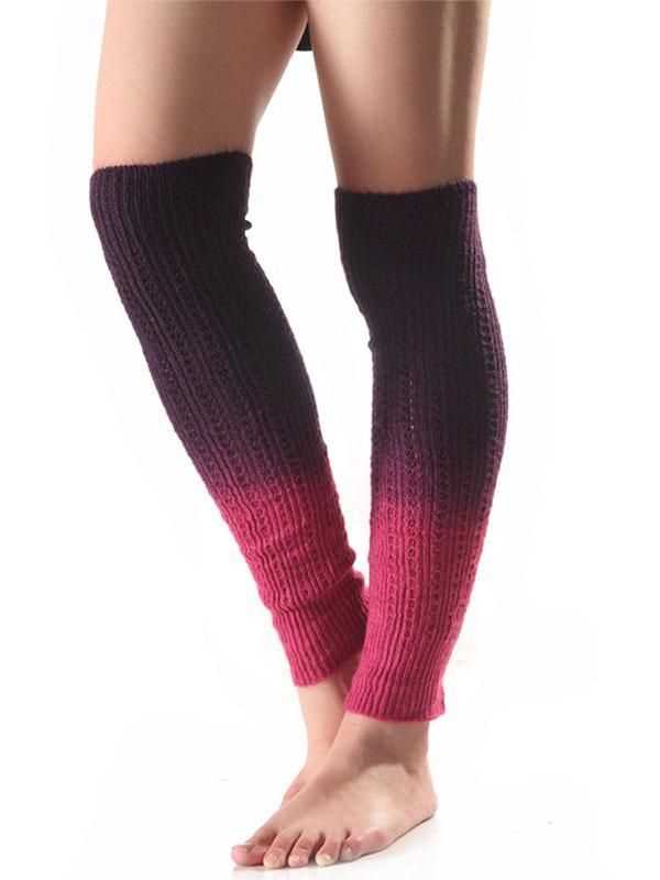 Long leg warmers knitting pattern