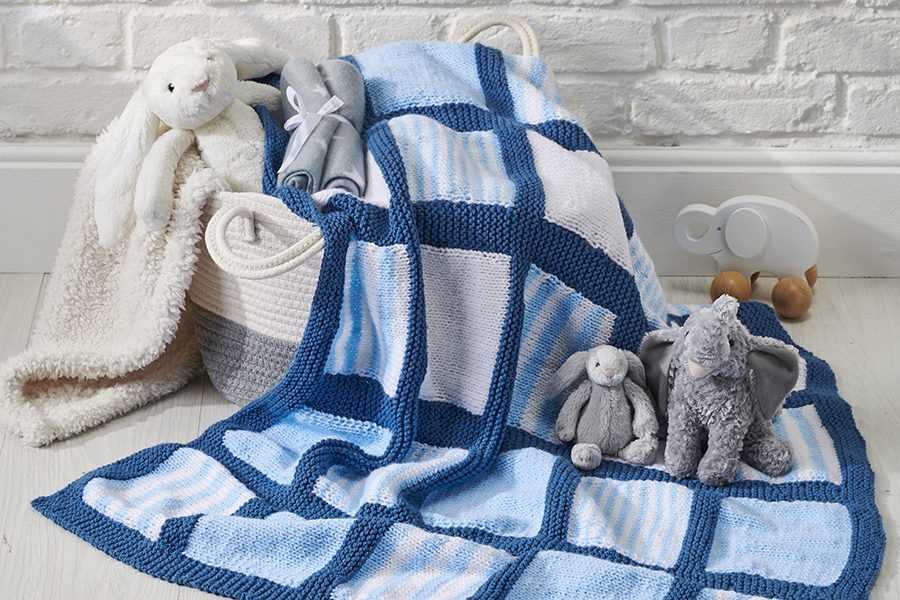 Kangaroo blanket knitting pattern