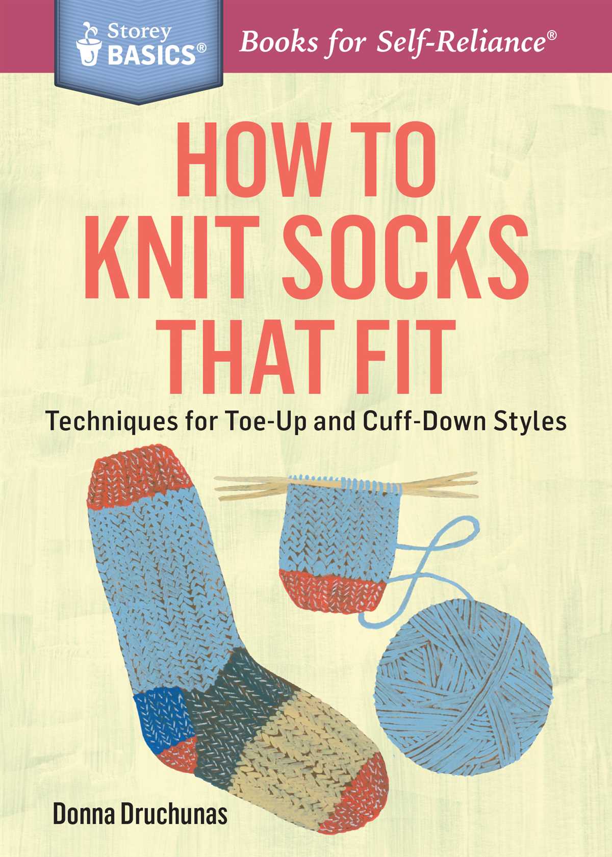 Learn to knit socks pattern