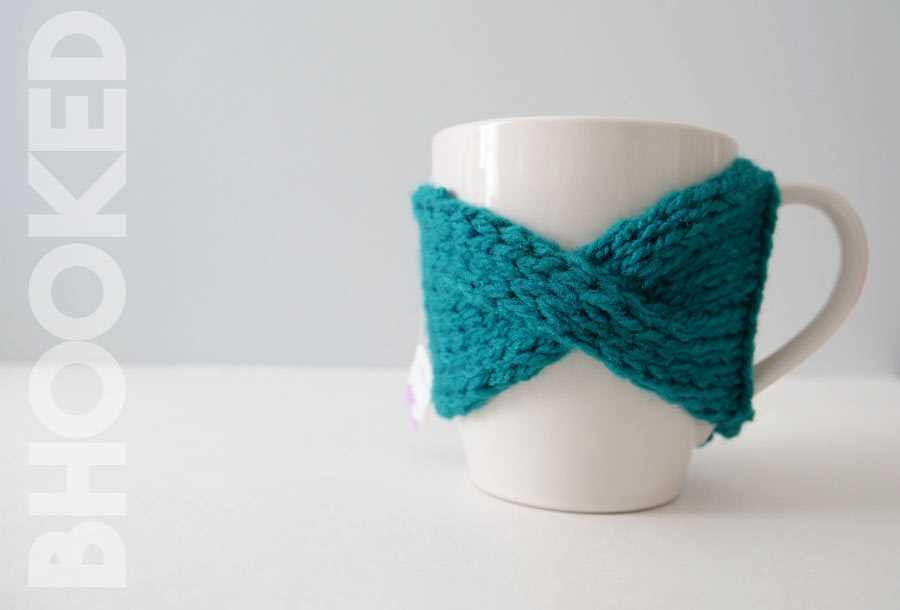 Knitted mug cosy pattern