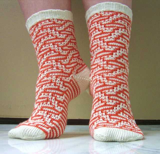 Knit boot socks pattern free